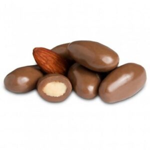 Lamontagne Milk Chocolate Covered Almonds 5lb Bag Bulk